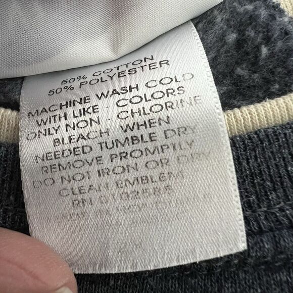 Endless Designs Varsity Football Bear Granny Sweatshirt Womens 2X Fleece VTG - Picture 6 of 9